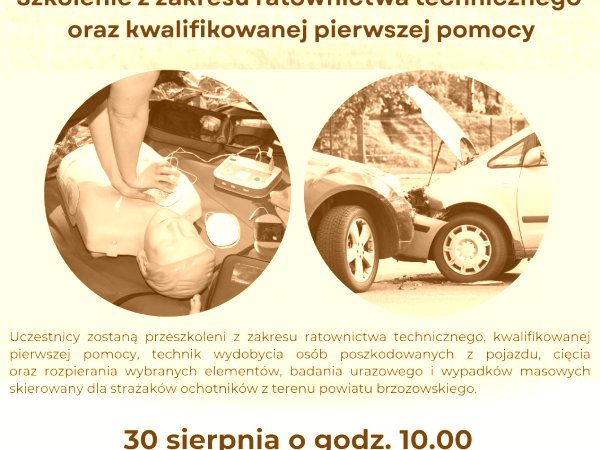 Szkolenie z ratownictwa i pierwszej pomocy