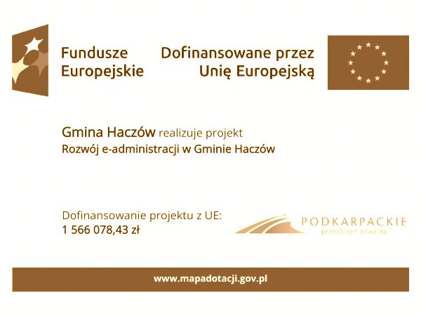 Rozwój e-administracji w Gminie Haczów