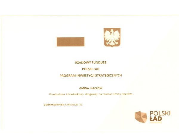 Dofinansowanie budowy infrastruktury drogowej