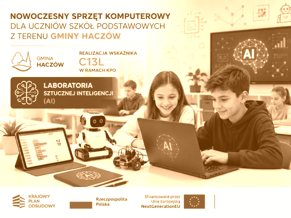 Laboratoria AI w szkołach gminy Haczów