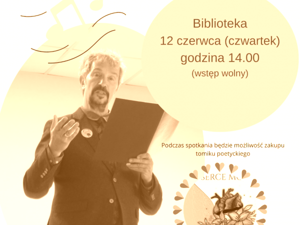 Spotkanie poetyckie z Piotrem Pilarskim