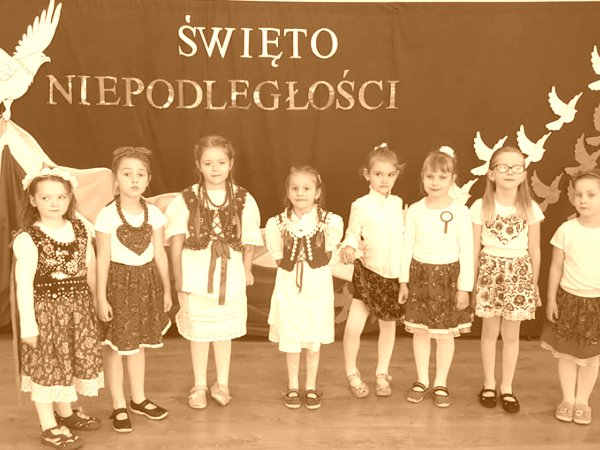 Pokaz Mody Patriotycznej w Przedszkolu