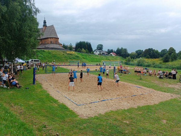 I Turniej Plażowej Piłki Siatkowej w Haczowie!
