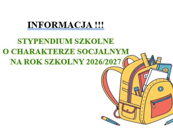 Stypendium socjalne