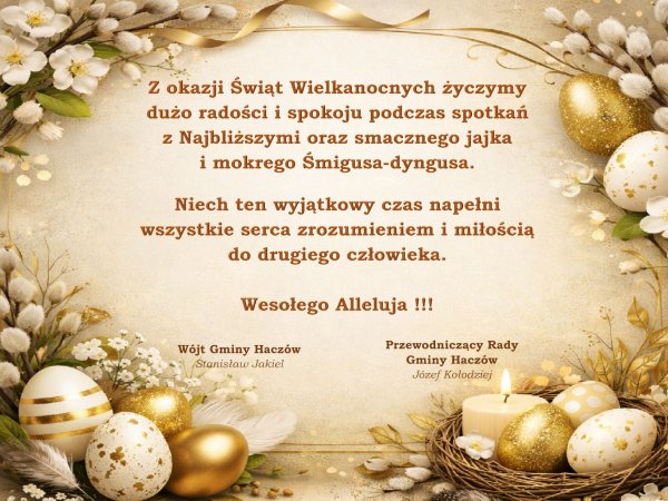 Wesołych Świąt - Wielkanoc 2026