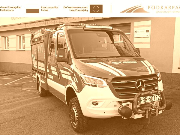 Nowy lekki samochód ratowniczo-gaśniczy dla OSP w Haczowie