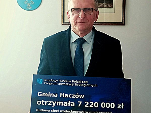 7 mln zł na budowę wodociągu...