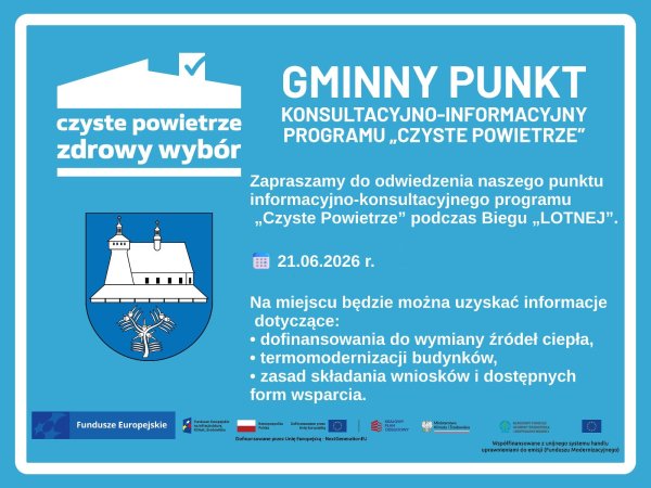 Czyste Powietrze - konsultacje podczas biegu "LOTNEJ..."