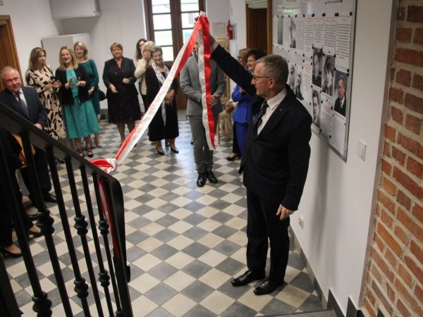 Otwarcie poddasza Gminnej Biblioteki Publicznej w Haczowie