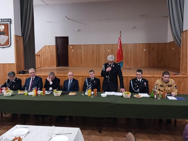 Zebranie sprawozdawcze OSP w Malinówce