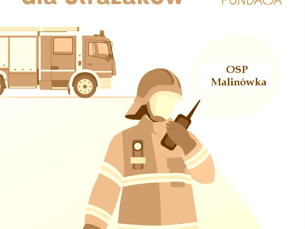 Fundacja ORLEN - sprzęt dla OSP Malinówka
