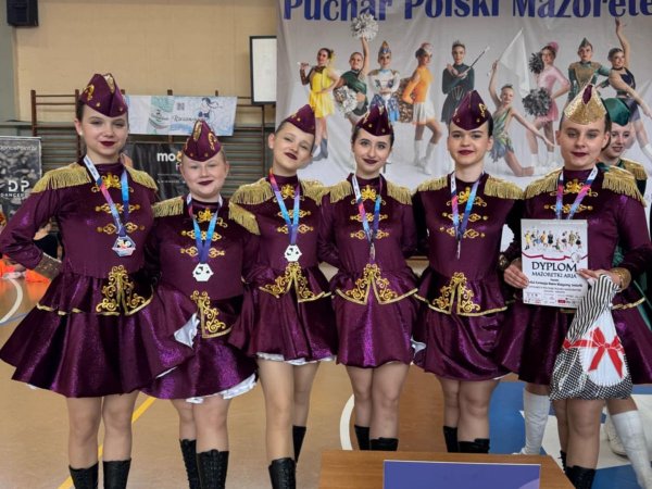 Sukcesy Mażoretek ARIA w Rzeszowie