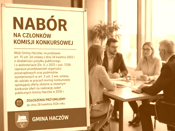 Zaproszenie do udziału w pracach komisji konkursowej