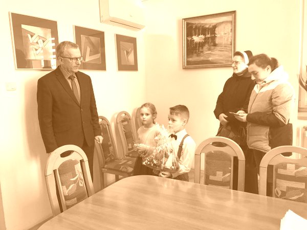 Przedszkolaki u Wójta Gminy