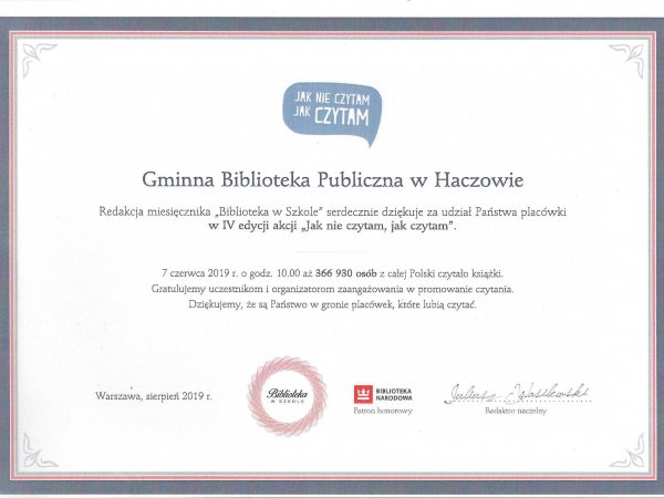 Jak nie czytam, jak czytam