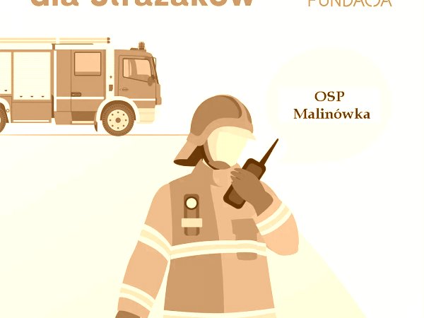 Fundacja ORLEN - sprzęt dla OSP Malinówka