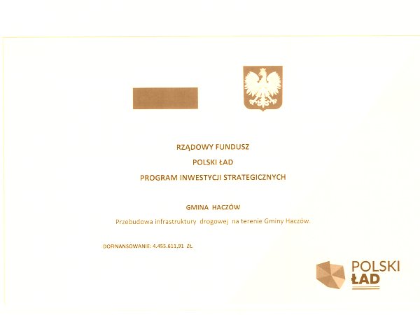 Dofinansowanie budowy infrastruktury drogowej