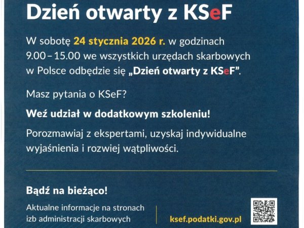 Dzień otwarty z KSeF - 24 stycznia