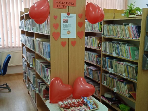 14 lutego w bibliotece