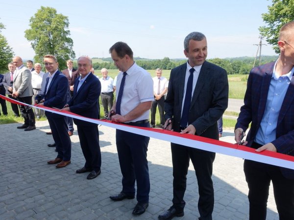 Uroczyste oddanie do użytku wodociągu