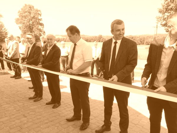 Uroczyste oddanie do użytku wodociągu