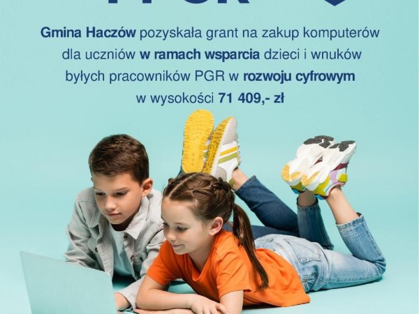 Informacja o projekcie z udziałem środków UE - Granty PPGR